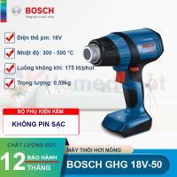 Máy Thổi Hơi Nóng Dùng Pin Bosch GHG 18V-50