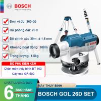 Máy thủy bình Bosch GOL 26 D +BT 160 + GR 500