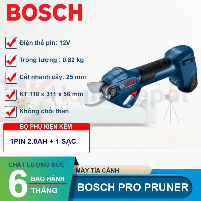 Máy tỉa cây Pro Pruner Bosch