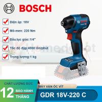 Máy vặn ốc vít dùng pin Bosch GDR 18V-220 C (Solo)
