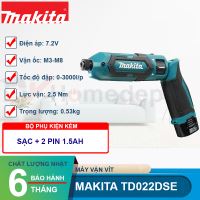 Máy vặn vít dùng pin Makita TD022DSE 7.2V