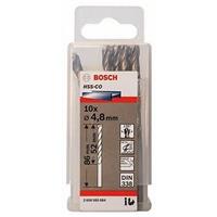 Hộp 10 Mũi khoan sắt và inox HSS-Co Bosch 4.8mm 2608585884