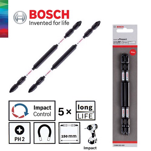 Mũi vặn vít 2 đầu Bosch Expert 150mm- 2608522410