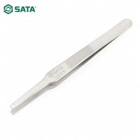 Nhíp SG Mũi Phẳng SATA SC03152 (03152) - Chính Hãng, Gắp Giữ Chắc Chắn