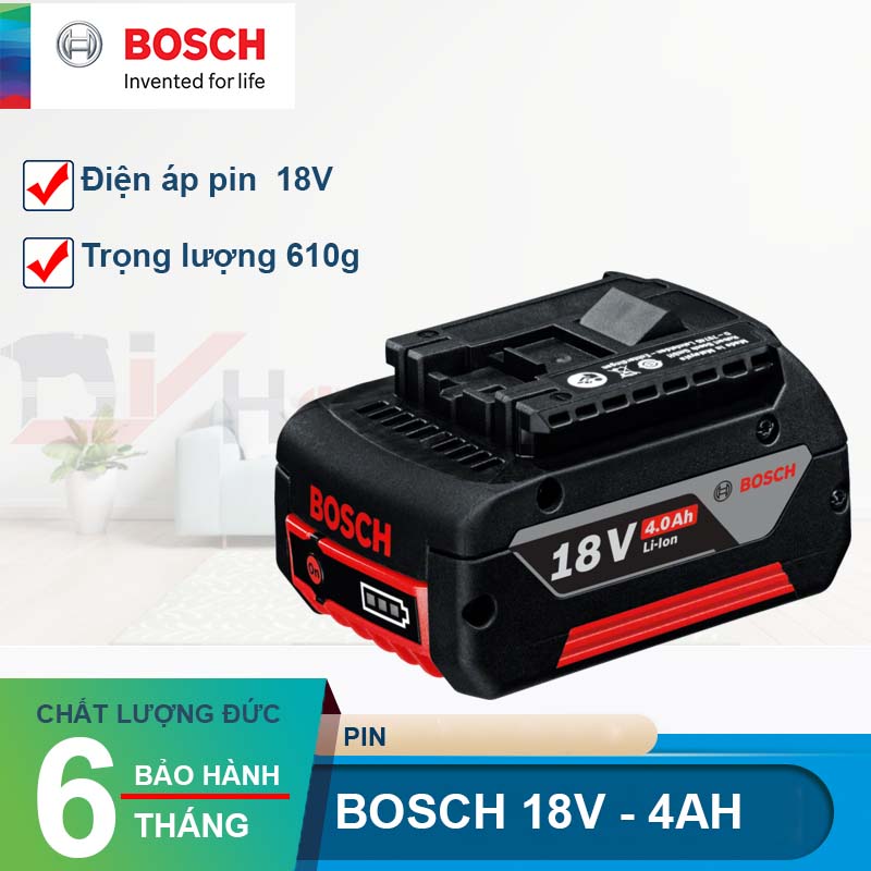 Pin Bosch 18V-4.0Ah 1600A00163