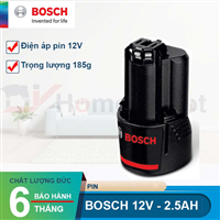 Pin 12V Bosch 4.0Ah MỚI 1600A00F71