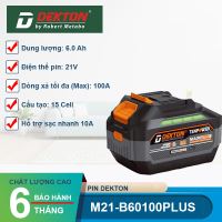 Pin Dekton 21V 6.0Ah 15cell M21-B60100Plus