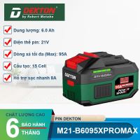 Pin Dekton 21V 6.0Ah M21-B6095PRO