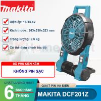 Quạt dùng pin và điện Makita DCF201Z