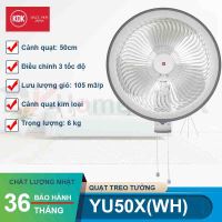 Quạt treo tường KDK YU50X WH Màu trắng