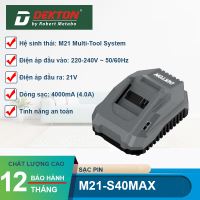 Sạc Nhanh 21V Dekton M21-S40MAX (4.0Ah)