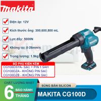Súng bắn silicon dùng pin Makita CG100D 12V