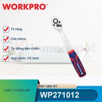 Tay vặn ốc tự động đảo chiều 1/2 inch cán nhựa, 72T Workpro - WP271012