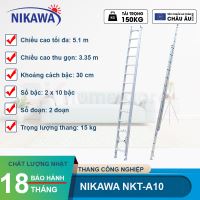 Thang nhôm 2 đoạn Nikawa NKT-A10