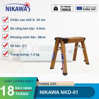 Thang nhôm gấp chữ A Nikawa NKD-01