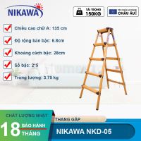 Thang nhôm gấp chữ A Nikawa NKD-05