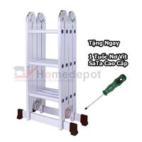 Thang nhôm gấp đa năng DIY TLG 3D