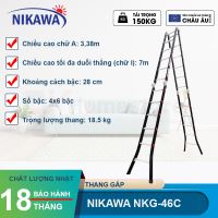 Thang nhôm gấp đoạn Nikawa NKG-46C