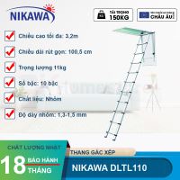 Thang nhôm gấp xếp Nikawa DLTL110