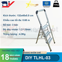 Thang nhôm ghế DIY TLHL-03