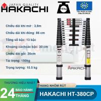 Thang nhôm rút đơn Hakachi HT-380CP