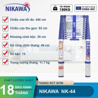 Thang nhôm rút đơn Nikawa NK-44