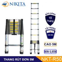 Thang nhôm rút đơn Nikita KN-R50