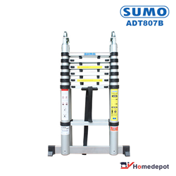 Thang nhôm rút gọn đôi 4.4m Sumo ADT807B