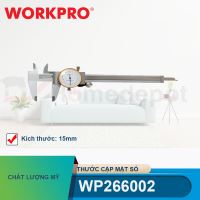 Thước cặp mặt số, kích thước 15mm Workpro - WP266002