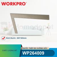 Thước thép đo vuông góc, kích thước 200*300mm Workpro - WP264009