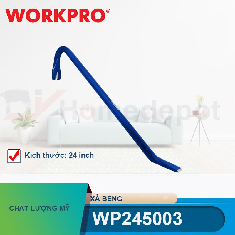 Xà beng kích thước 24 inch Workpro - WP245003