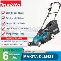 Xe cắt cỏ đẩy dùng pin 18V Makita DLM431
