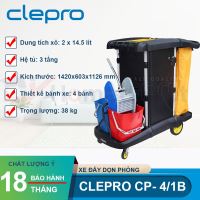Xe đẩy dọn phòng khách sạn CLEPRO CP-4/1B