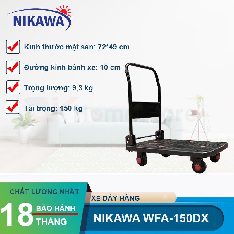 Xe đẩy hàng Nikawa WFA-150DX