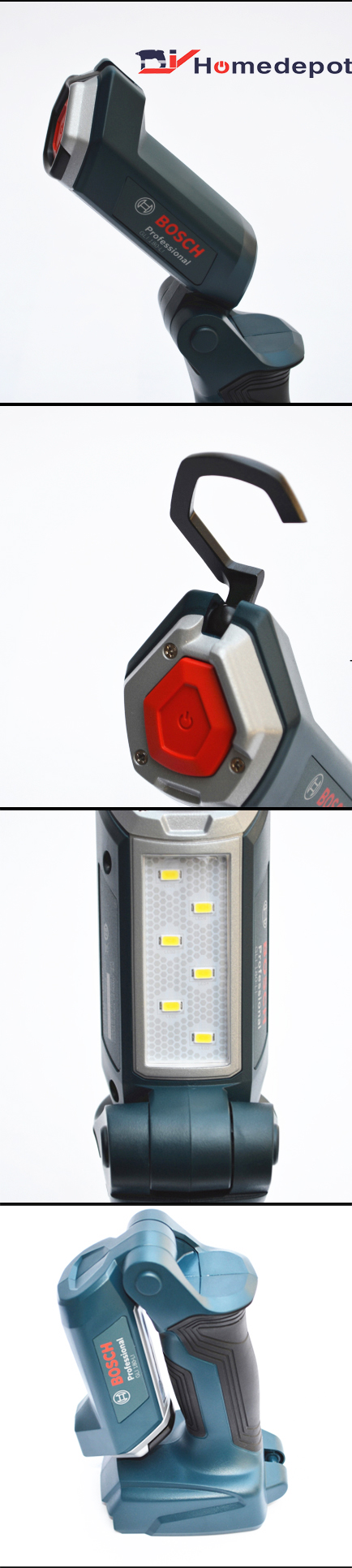 Đèn pin không dây Bosch GLI 180-LI (Solo)