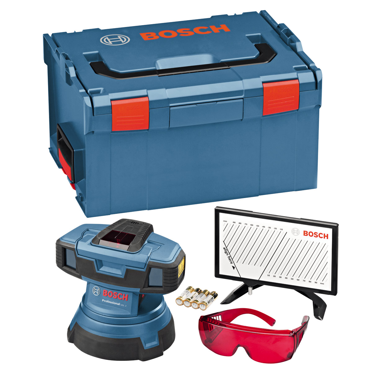 Máy đo độ phẳng sàn Bosch GSL 2