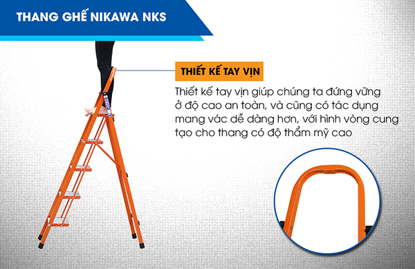 Thang ghế 5 bậc Nikawa NKS-05